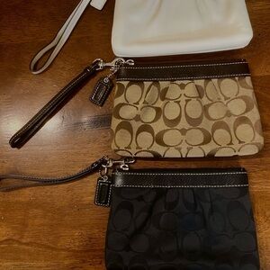 Coach Wristlets
